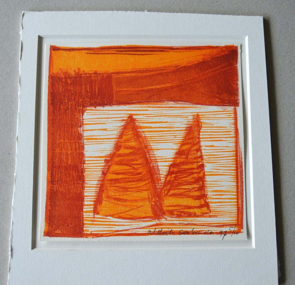 Salverda.  Litho. Gesigneerd, genummerd, Ophalen