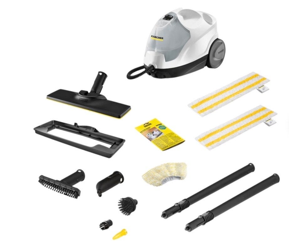 Kärcher SC 4 EasyFix Plus Stoomreiniger - bijna nieuwe, Ophalen, Kärcher, Geschikt voor harde vloeren, Reservoir