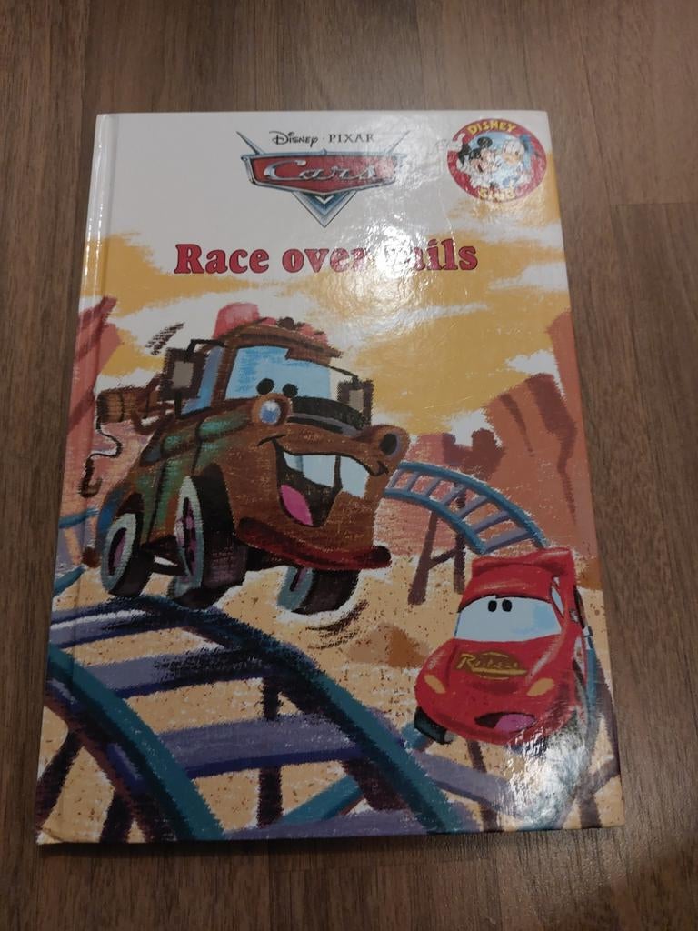 Disney Pixar Cars: Race over Rails kinderboek, Ophalen, Zo goed als nieuw, Disney Pixar, Fictie algemeen