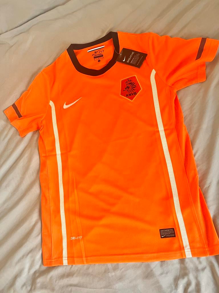 Nederlands Elftal 2010 Thuisshirt - Retro Koningsdag, Sport en Fitness, Voetbal, Maat S, Ophalen of Verzenden, Nieuw, Shirt