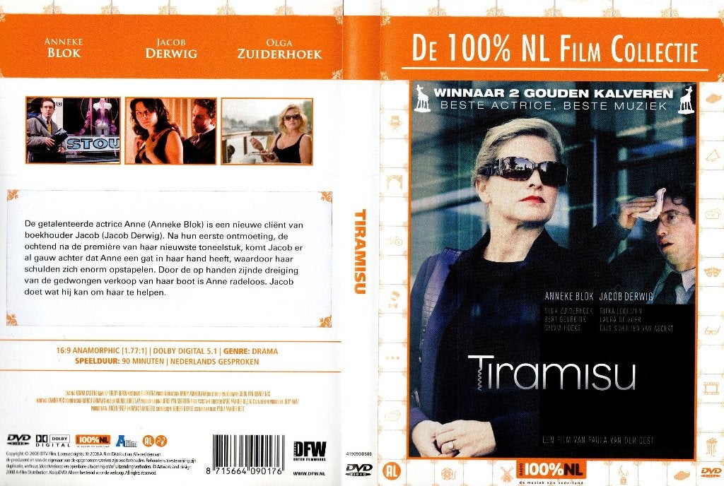 Tiramisu, Alle leeftijden, Ophalen of Verzenden, Zo goed als nieuw, Komedie