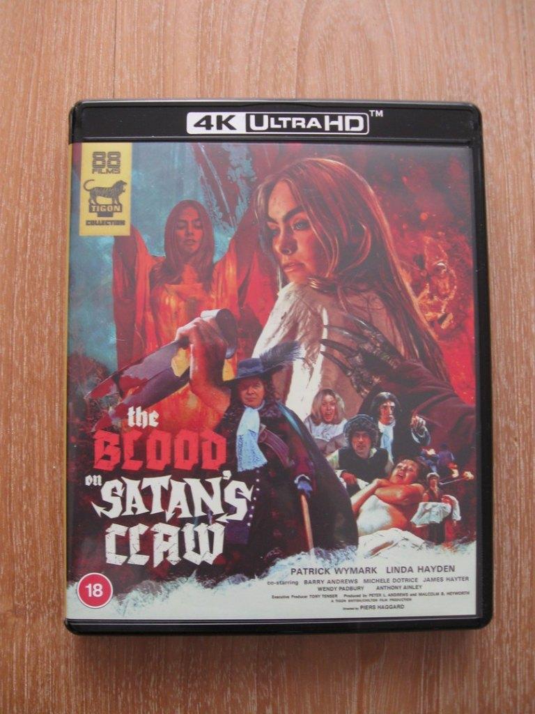 4K UHD Blu-ray (2 Discs) The Blood on Satan's Claw (UK), Ophalen of Verzenden, Zo goed als nieuw, Horror