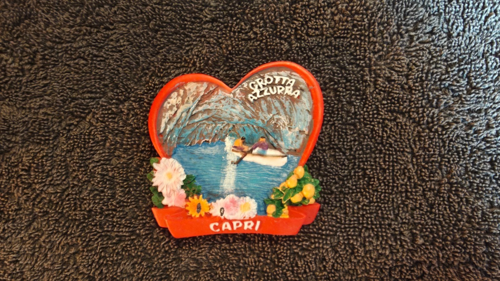Capri Grotta Azzurra Magneet - Souvenir, Ophalen of Verzenden, Zo goed als nieuw