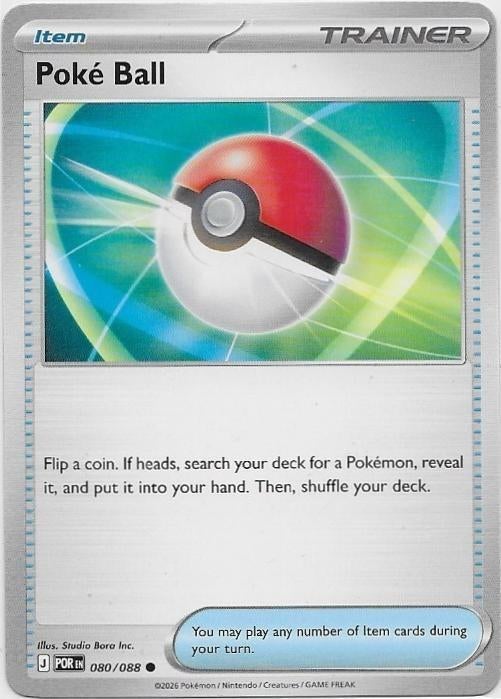 Perfect Order,  Poké Ball [common] 80/94, Verzenden, Nieuw, Losse kaart