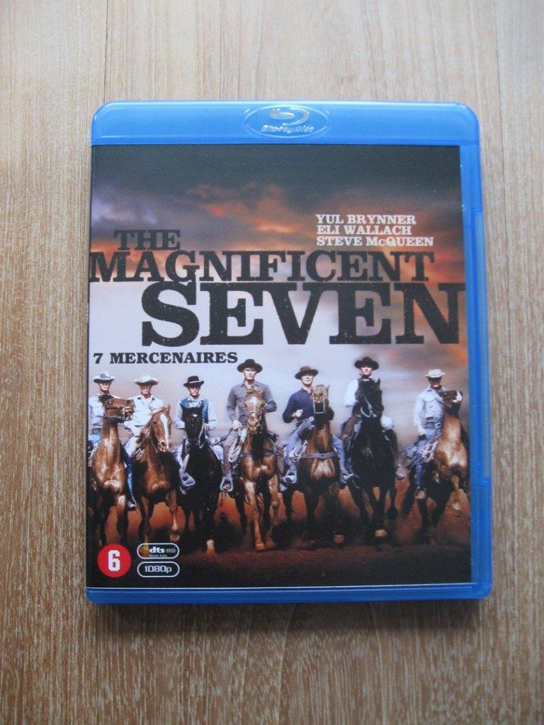Blu-ray The Magnificent Seven (1960) Yul Brynner, Ophalen of Verzenden, Zo goed als nieuw, Klassiekers