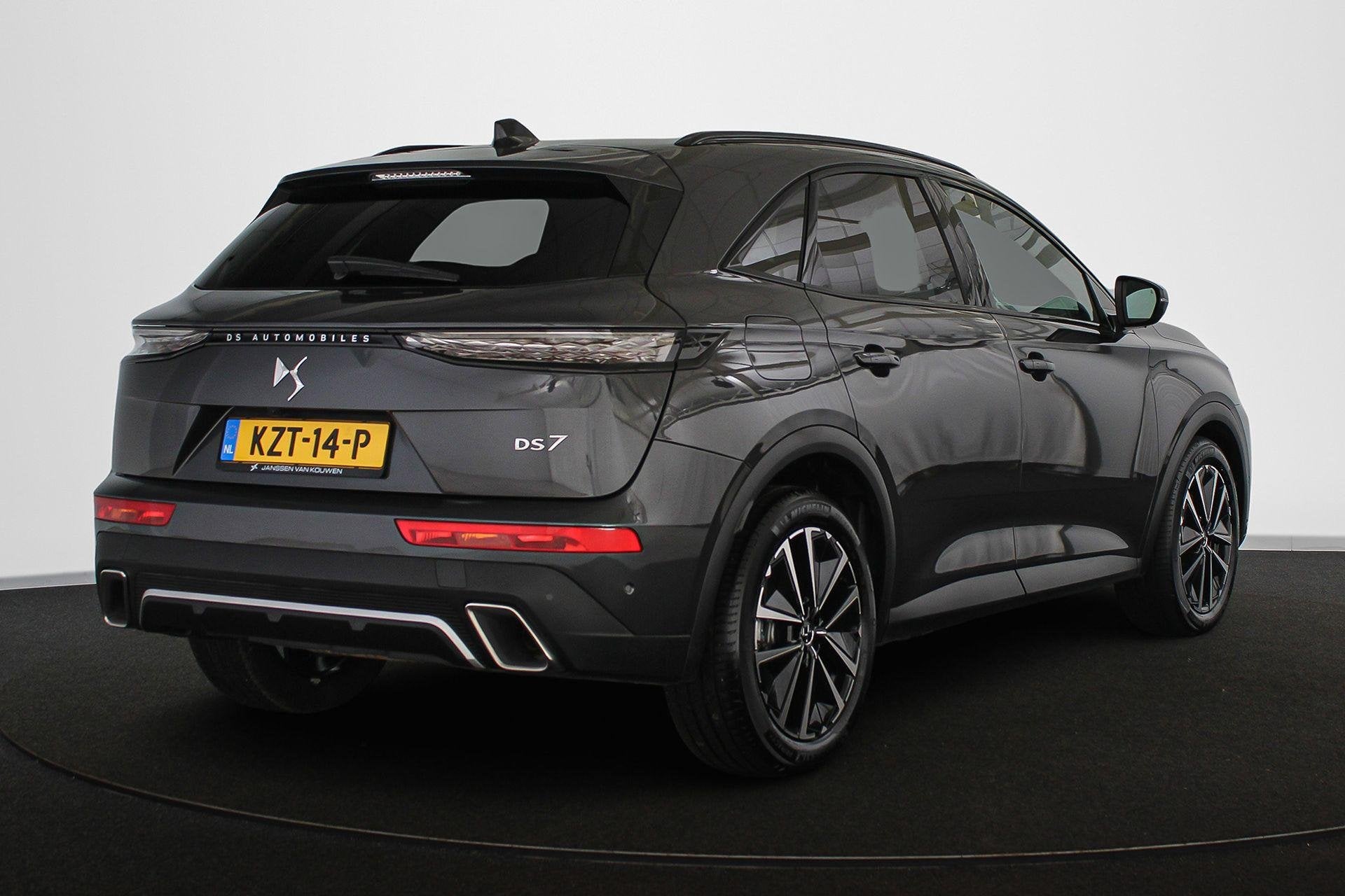 DS 7 E-Tense 225 Etoile Pano Night Vision Leder Stoelverwarm, Auto's, 14 kWh, 4 cilinders, Hybride Elektrisch/Benzine, SUV of Terreinwagen