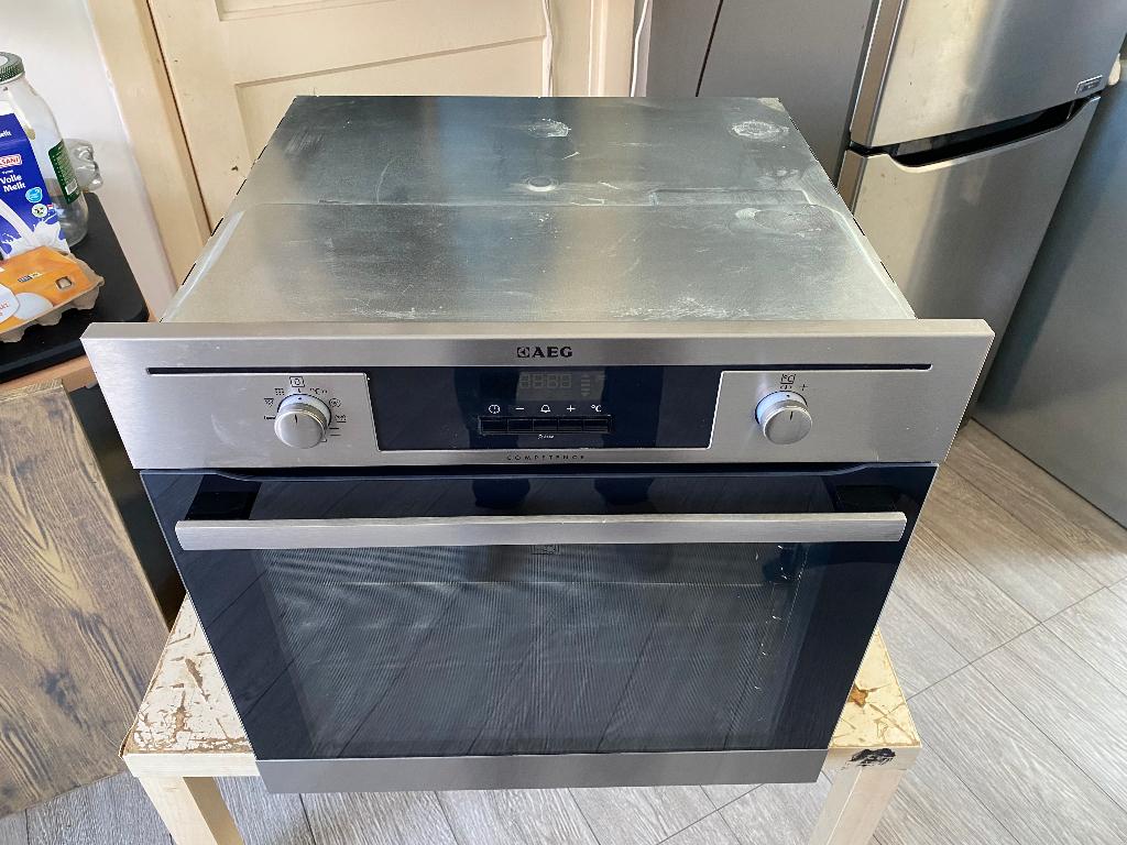 AEG inbouw oven ,,,,,,,,,, Witgoed en Apparatuur, Ovens, Ophalen, Zo goed als nieuw, Minder dan 45 cm