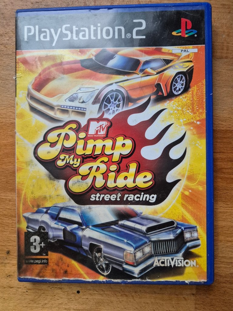 MTV Pimp My Ride Street Racing - PlayStation 2, Ophalen, 1 speler, Racen en Vliegen, Zo goed als nieuw