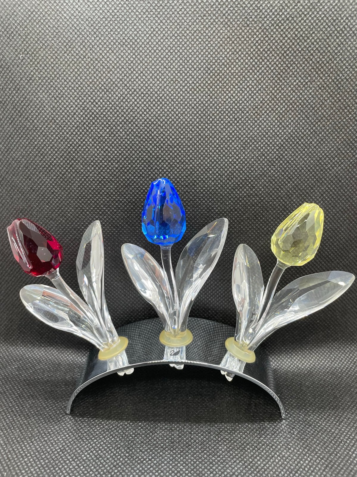 Swarovski Kristallen Tulpen Kroon Figuur, Verzamelen, Swarovski, Ophalen of Verzenden, Zo goed als nieuw, Figuurtje