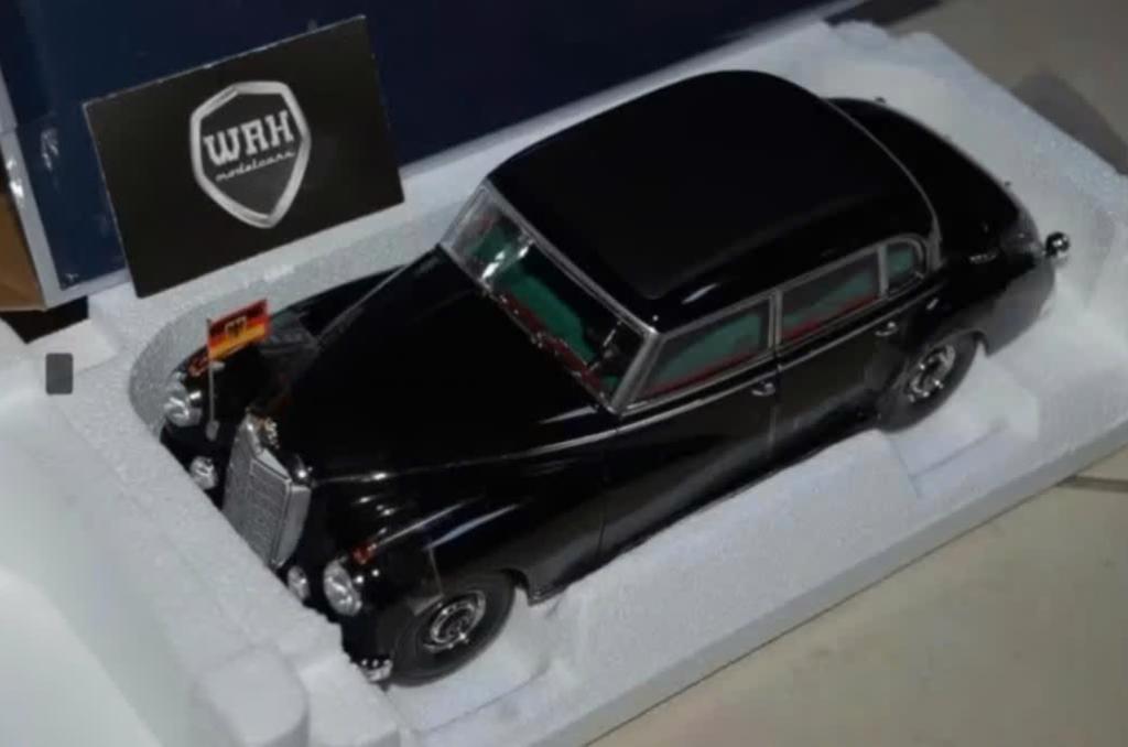 1:18 MERCEDES 300 KONRAD ADENAUER Norev 183707 in box WRH, Verzenden, Zo goed als nieuw, Auto, Norev