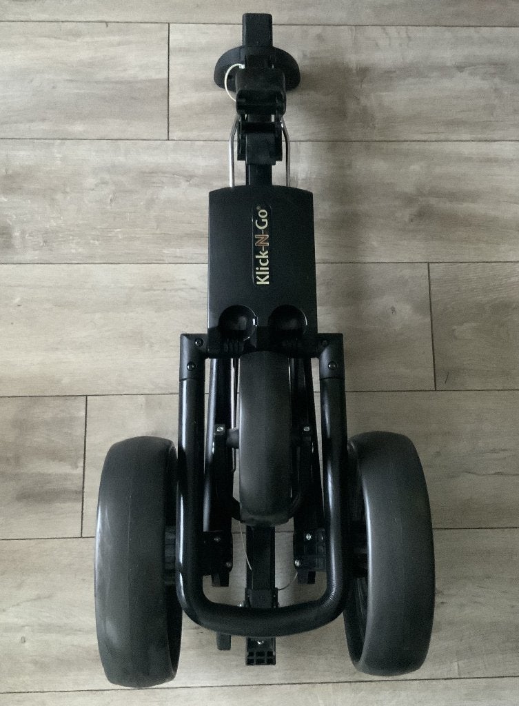 Klick-N-Go Golf Trolley - Handig Makkelijk & Compact, Sport en Fitness, Golf, Ophalen of Verzenden, Zo goed als nieuw, Golfkar