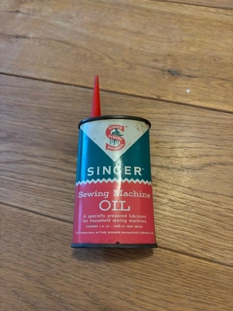 naaimachine-olie Singer, Ophalen of Verzenden, Gebruikt, Toebehoren, Singer