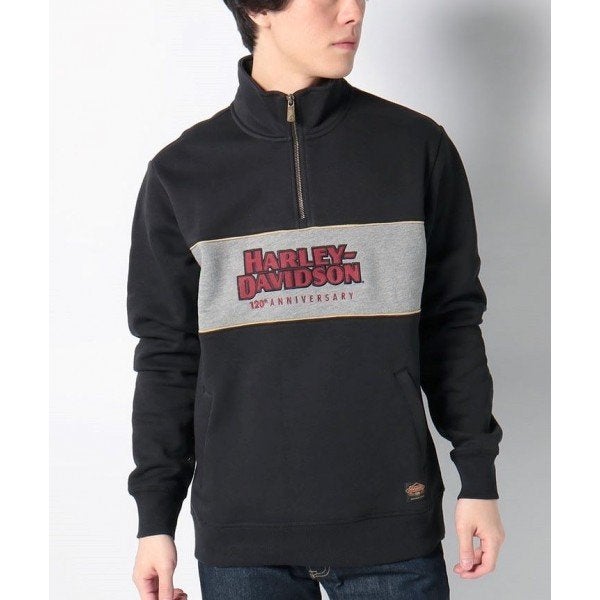 Harley fleece sweater, 1/4 zip, 120th Anniversary, nieuw., Motoren, Kleding | Motorkleding, Ophalen of Verzenden, Nieuw met kaartje