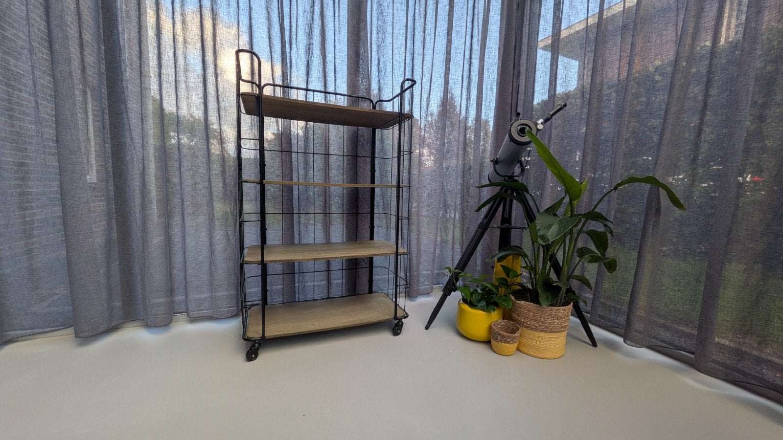 Industriële trolley/Bakkerskast, Huis en Inrichting, Met plank(en), Gebruikt, Industrieel, Modern, 50 tot 100 cm