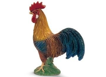 Schleich 13645 haan, dierfiguur, Ophalen of Verzenden, Zo goed als nieuw, Boerderijdier, Beeldje of Figuurtje