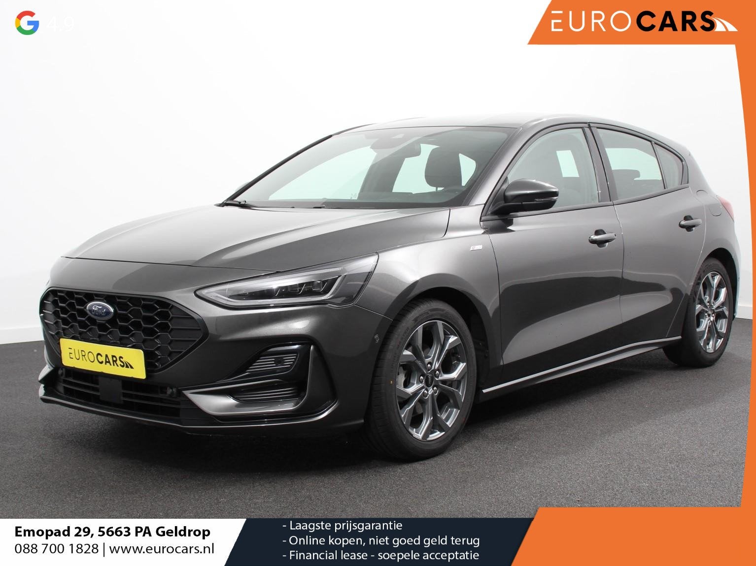 Ford Focus 1.0 Focus 125 PK HB ST-Line Automaat Navigatie Cl, Auto's, Gebruikt, Euro 6, 1337 kg, Bedrijf