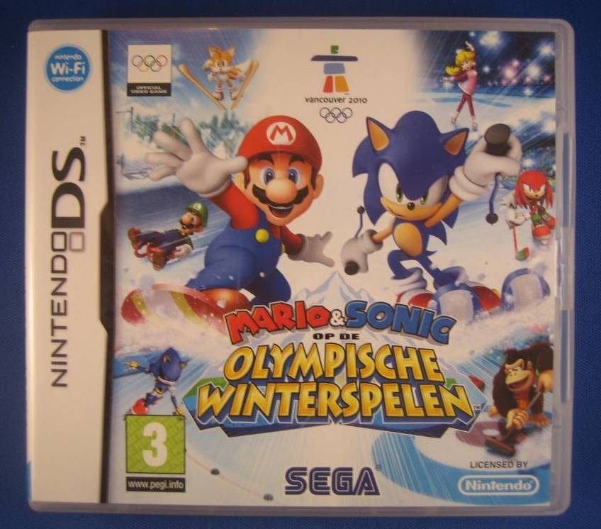 Mario & Sonic op de Olympische Winterspelen Vancouver 2010, Overige genres, 1 speler, Ophalen of Verzenden, Zo goed als nieuw