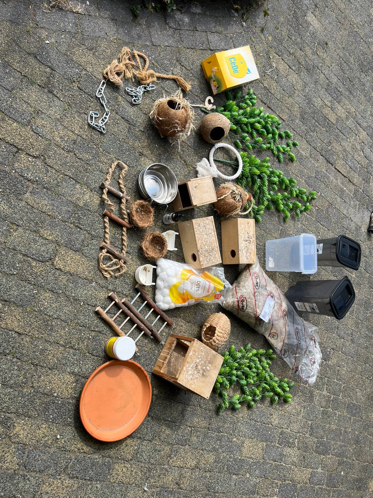 Voliere accesoires, Ophalen, Gebruikt, Kooi-accessoires