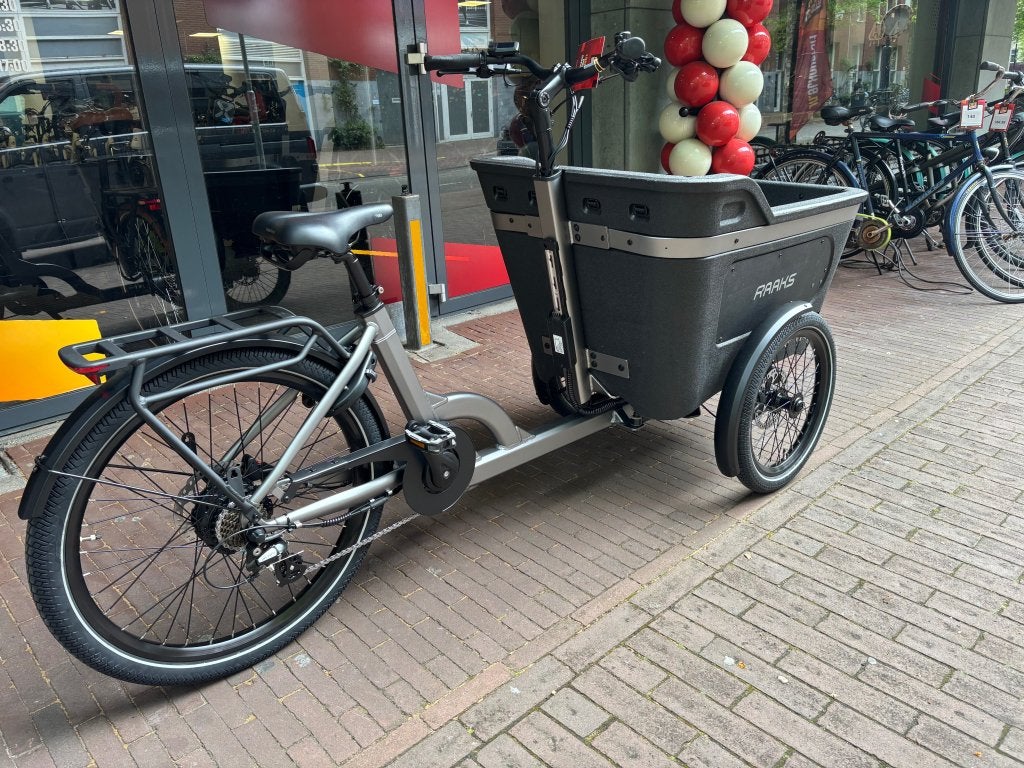NIEUWE elektrische bakfiets met EPP bak nu bij t FIETSHOKJE, Niet ingevuld, Nieuw, Minder dan 47 cm, 50 km per accu of meer