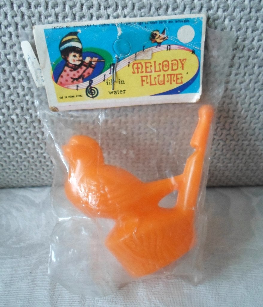 Oud Speelgoed Fluitje. Jaren '70. In originele verpakking, Ophalen of Verzenden