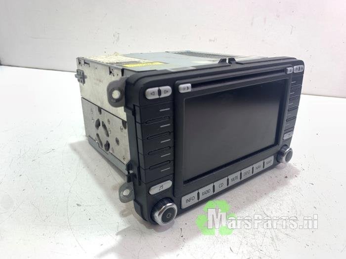 Radio CD Speler van een Volkswagen Jetta, Gebruikt, -, Volkswagen, -