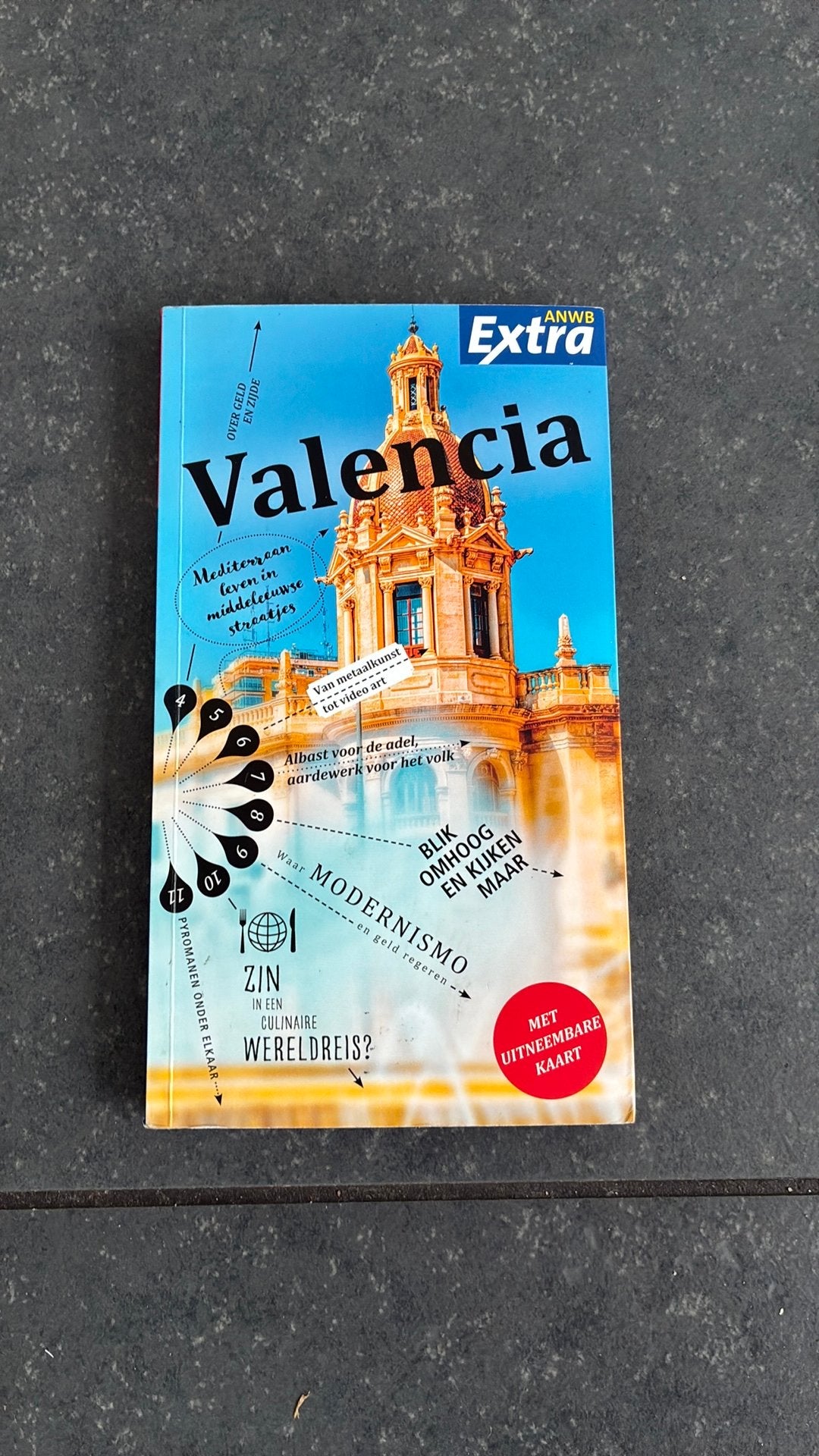Valencia ANWB extra, Europa, Ophalen of Verzenden, Zo goed als nieuw, Reisgids of -boek