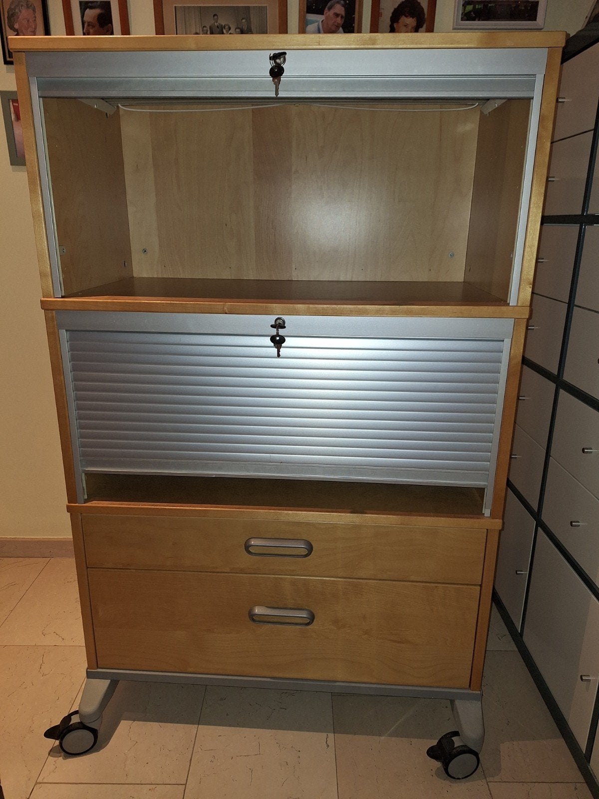kantoorkast van Ikea, Ophalen, Gebruikt, 25 tot 50 cm, 100 tot 150 cm