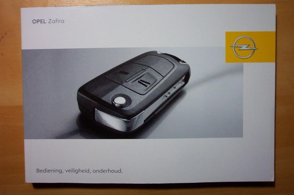 Opel Zafira instructieboek 2008-2011 NIEUW instructieboekje, Verzenden