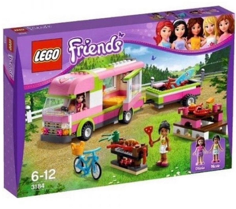 Foto 2 van Lego Friends 3184 Camper met Olivia en Nicole
