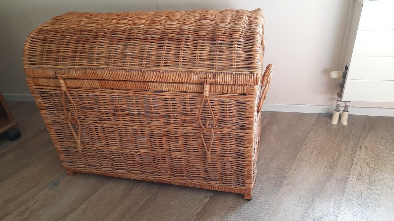 Rotan kist / Opbergkist / Dekenkist, Huis en Inrichting, Ophalen, Gebruikt, 50 tot 100 cm, 100 tot 125 cm