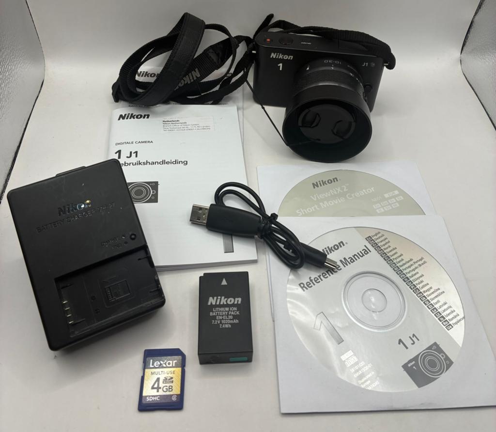 Nikon 1 J1, Ophalen of Verzenden, Zo goed als nieuw, Nikon, Geen optische zoom