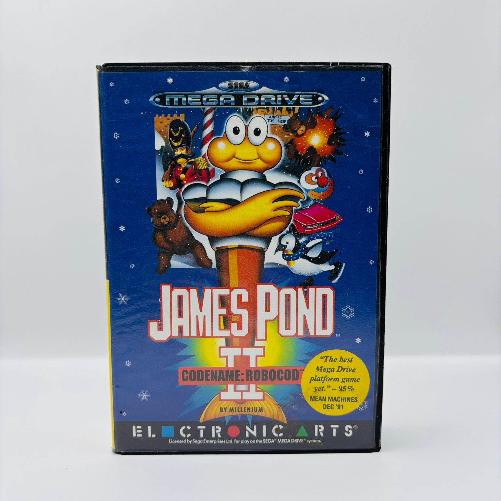 James Pond 2 Codename Robocod - Sega Mega Drive, Spelcomputers en Games, Puzzel en Educatief, Gebruikt, 1 speler, Sega