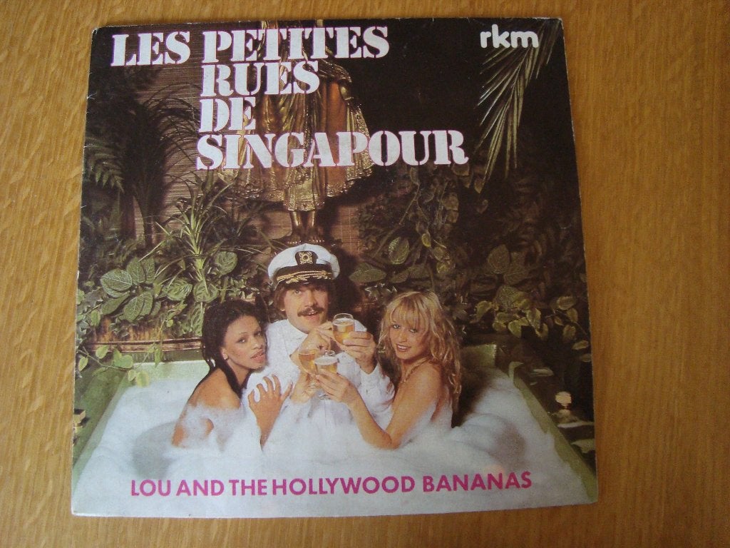 Lou and the Hollywood Bananas- Les pettes rues de Singapour, Ophalen of Verzenden, Zo goed als nieuw, Pop
