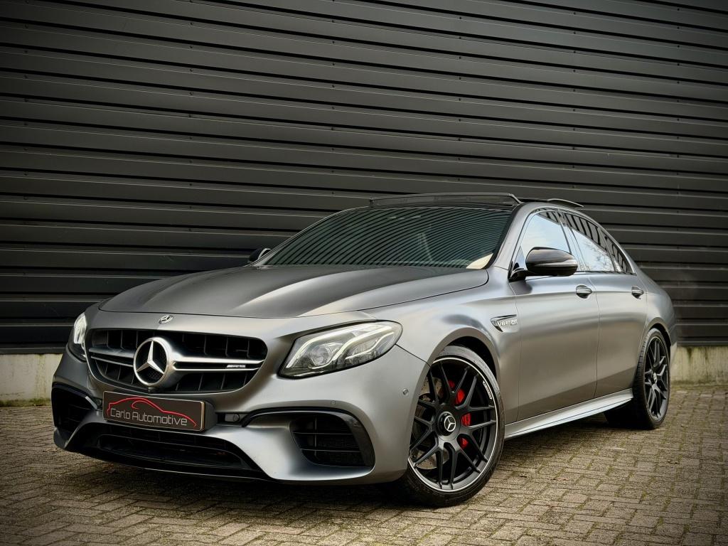Mercedes-Benz E-Klasse AMG 63 S 4MATIC ED1 PANO|KUIP|HUD|360, Automaat, Gebruikt, Parkeerassistent, Sedan