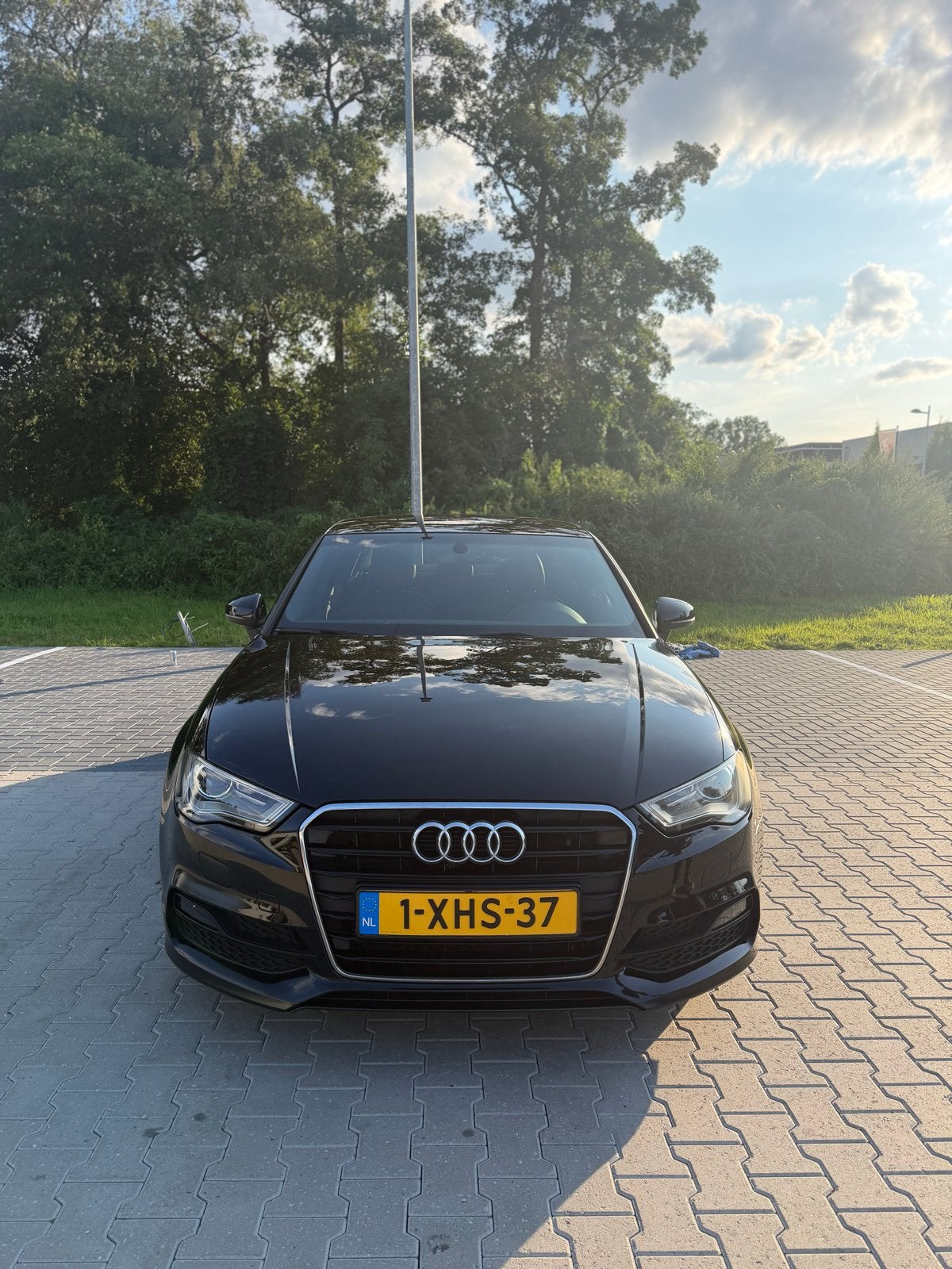 Audi A3 1.4TFSI, Auto's, 1225 kg, 4 cilinders, Zwart, Origineel Nederlands