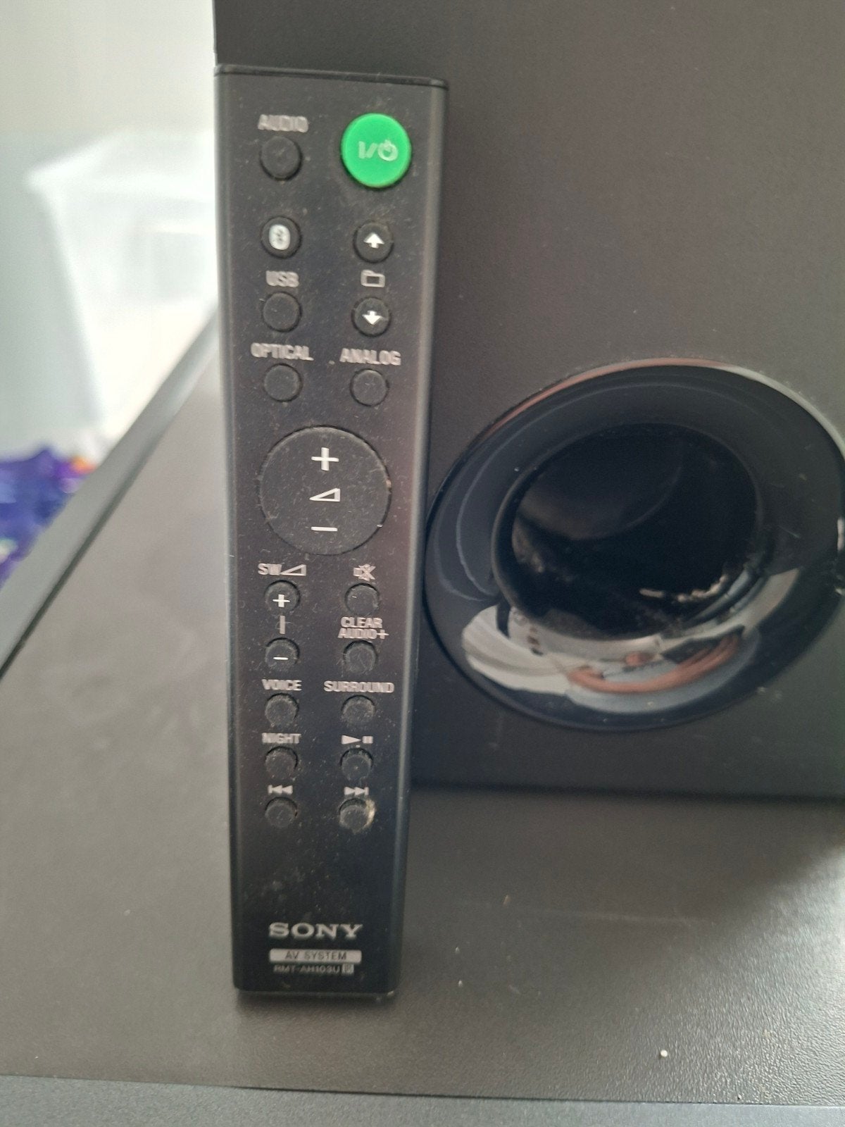 Sony Soundbar met Subwoofer SS-WCT80, Ophalen, Bluetooth, Gebruikt