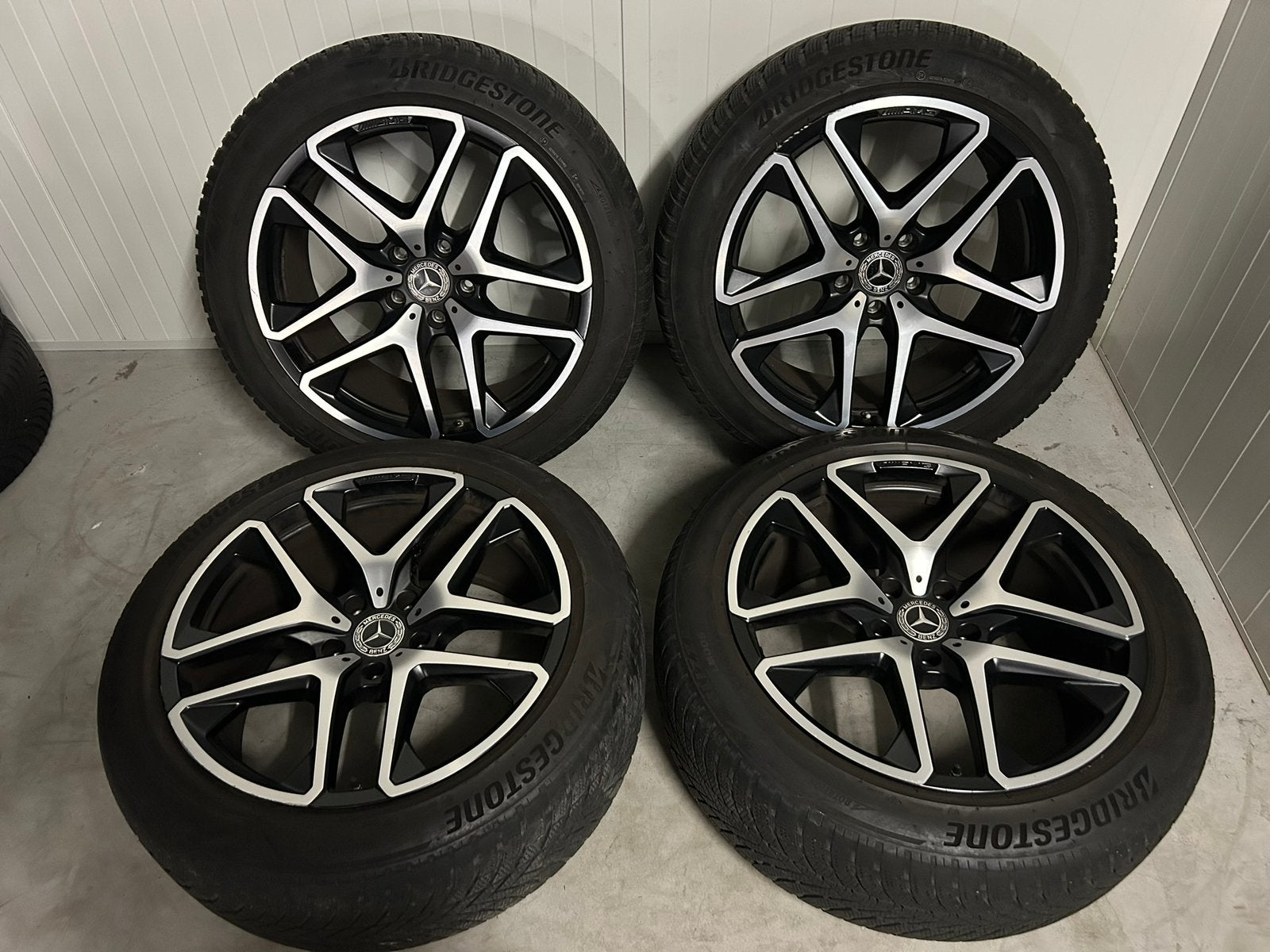 Originele Mercedes G klasse W463 21 inch AMG 5x130 winter, Auto-onderdelen, Banden en Velgen, Ophalen, Gebruikt, 275 mm, Banden en Velgen