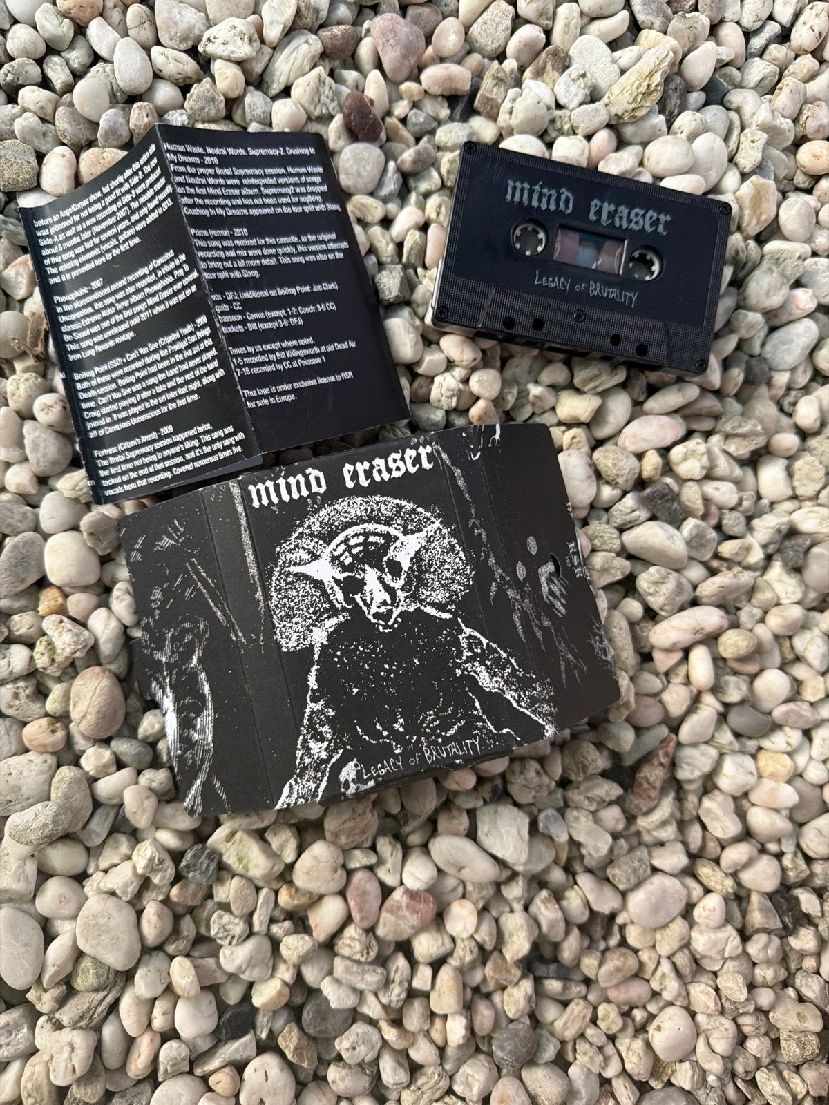 Mind Eraser - Legacy of Brutality Cassette Tape, Cd's en Dvd's, Cassettebandjes, 1 bandje, Ophalen of Verzenden, Zo goed als nieuw