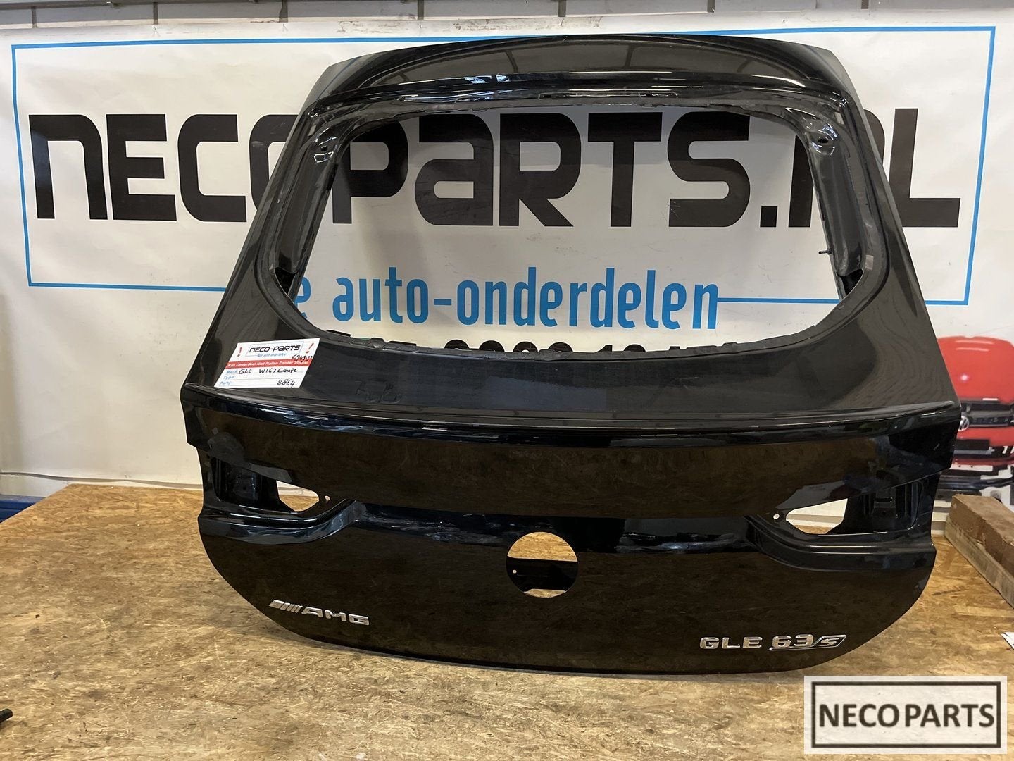 MERCEDES GLE W167 COUPE ACHTERKLEP ACHTERDEUR ORIGINEEL, Gebruikt, -, Ophalen of Verzenden, Bumper