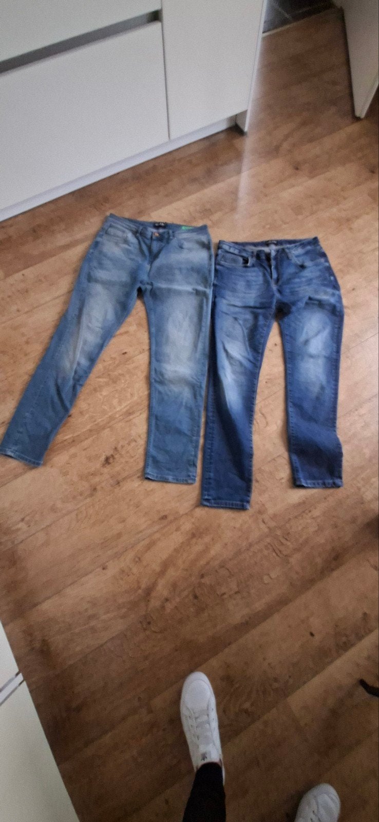 2 herenjeans, blauw, gedragen zgan 34/32  van cars, Kleding | Heren, Spijkerbroeken en Jeans, Onbekend, Blauw, Overige jeansmaten