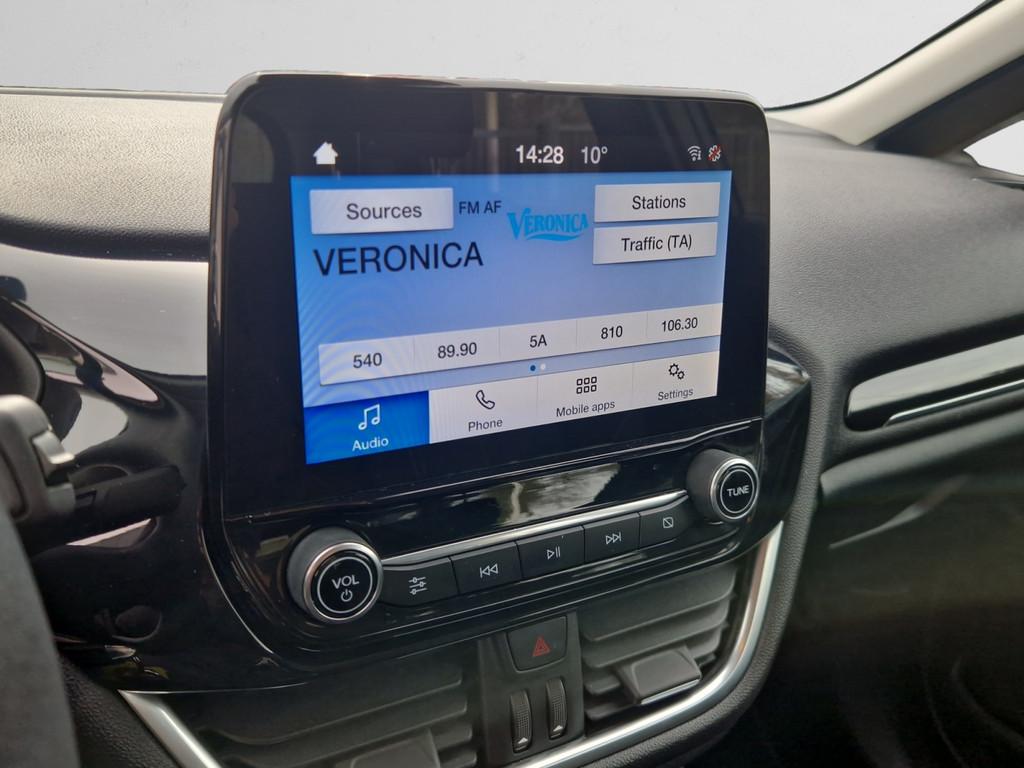 Ford Fiesta 1.0 EcoBoost Connected- NAP 46dkm Dealer Onderho, Voorwielaandrijving, 94 pk, Stof, Gebruikt