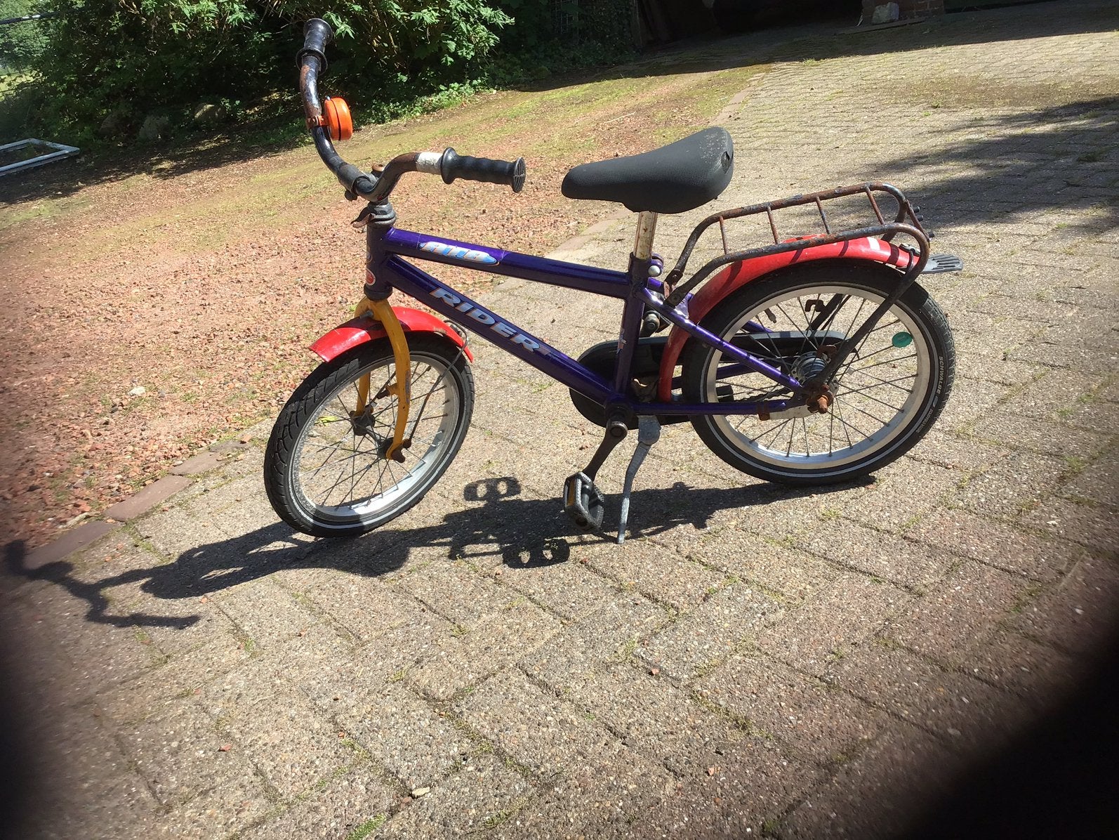 Kinderfiets, Ophalen, Gebruikt, Minder dan 16 inch