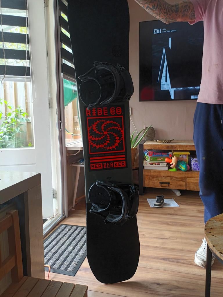 Ride Berzerker Snowboard 160 cm - All-mountain/Freeride, Sport en Fitness, Snowboarden, Gebruikt, Board, Ophalen of Verzenden
