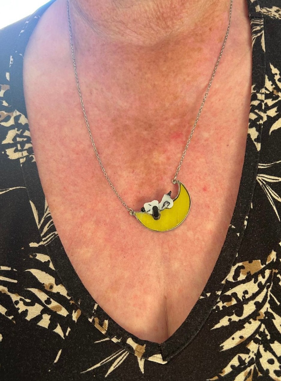 Ketting met Snoopy op de maan, Ophalen of Verzenden, Nieuw