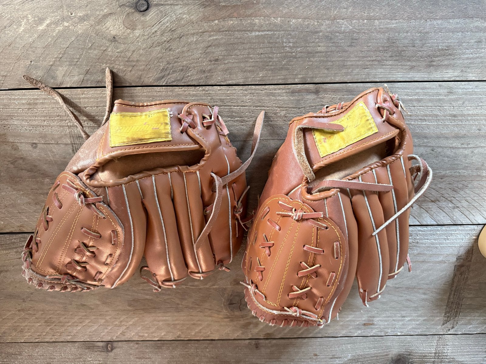 Honkbal handschoenen - Set van 2, Ophalen, Gebruikt, Honkbal, Handschoen