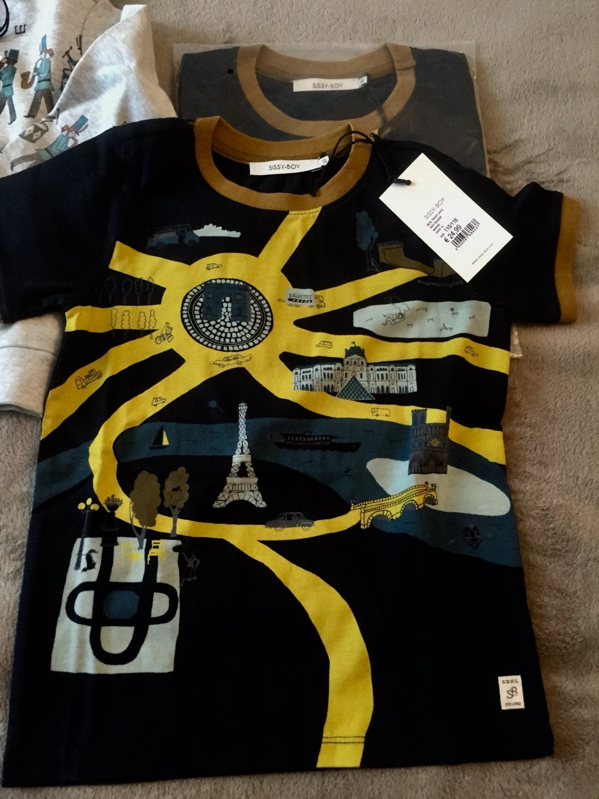 Sissy Boy shirt 110-116 en 122-128, Kinderen en Baby's, Kinderkleding | Maat 122, Ophalen of Verzenden, Nieuw, Jongen, Shirt of Longsleeve