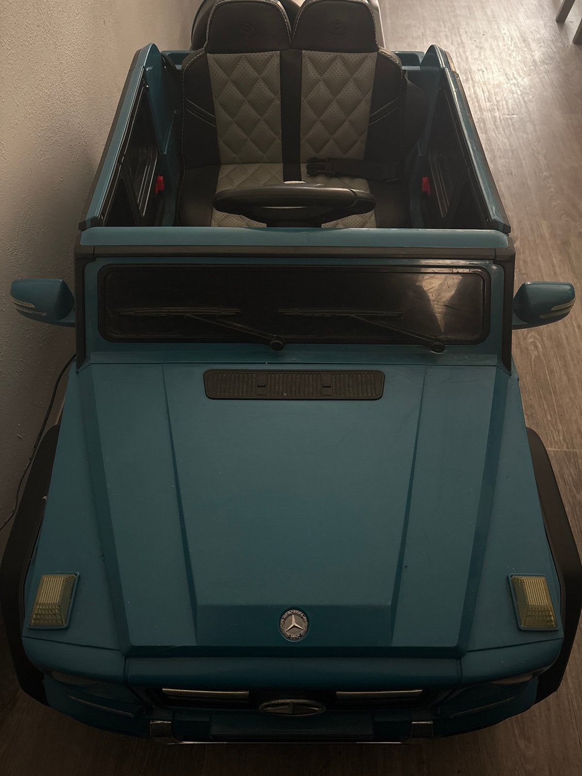 Mercedes Maybach G650 elektrische kinderauto (12V), Zo goed als nieuw