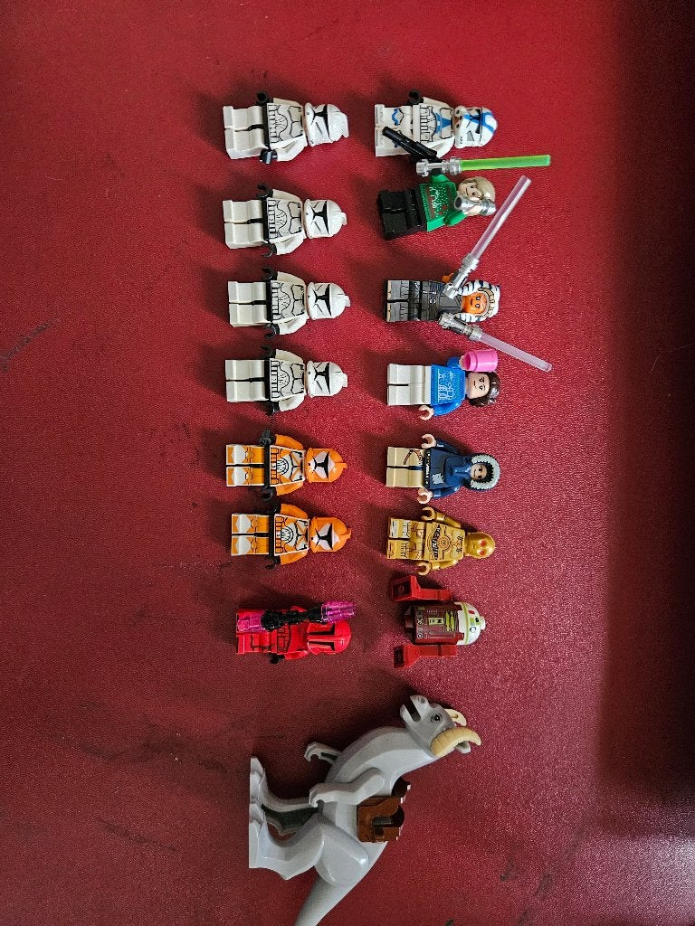 Lego Star Wars, Ophalen of Verzenden, Gebruikt, 1:50 of kleiner, Figuur of Figuren