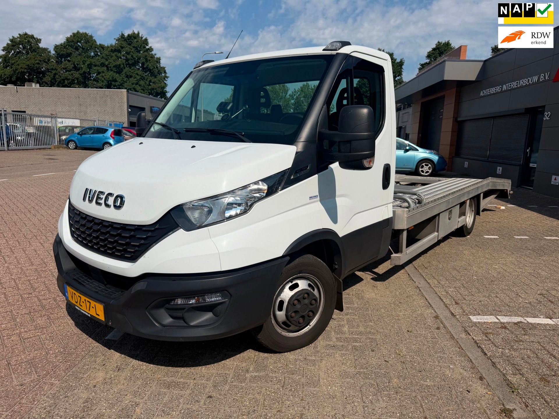 Iveco 40C16, Oprijwagen, luchtv., Automaat, Iveco, Bedrijf, Diesel