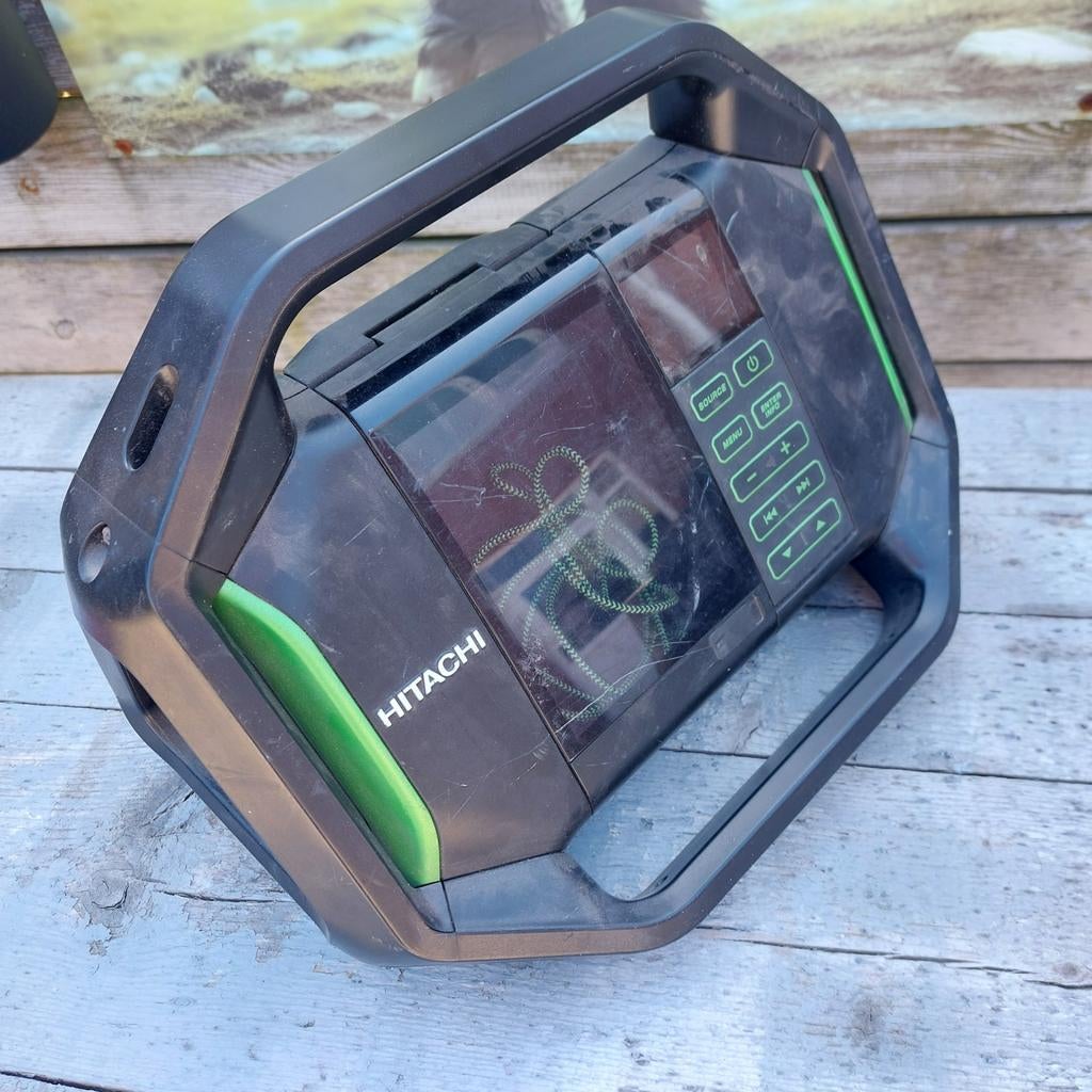 Bouwradio Hitachi, Doe-het-zelf en Verbouw, Ophalen of Verzenden